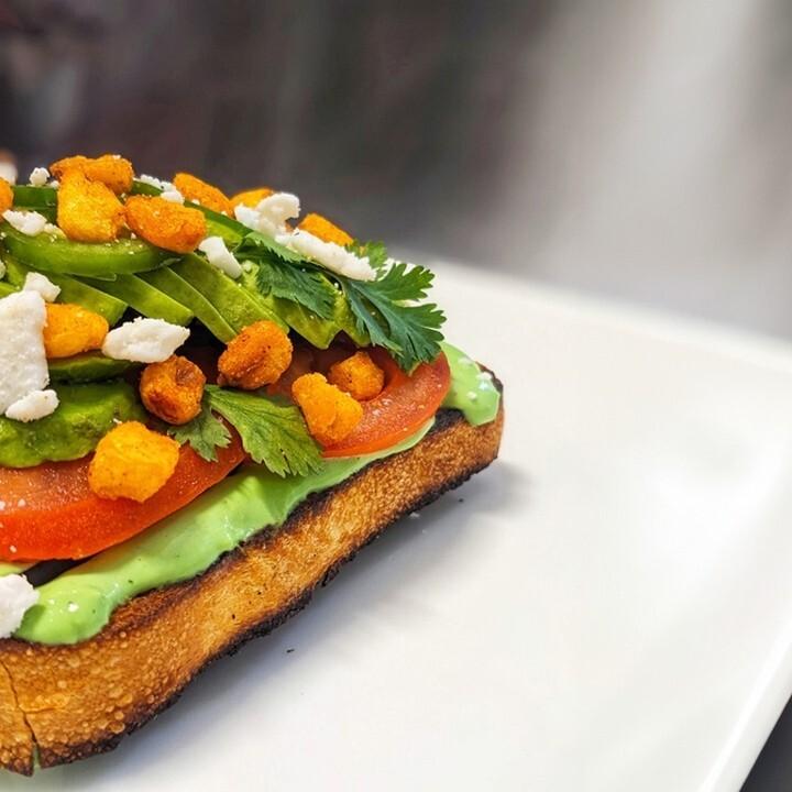 The Street Style Corn Avocado Toast