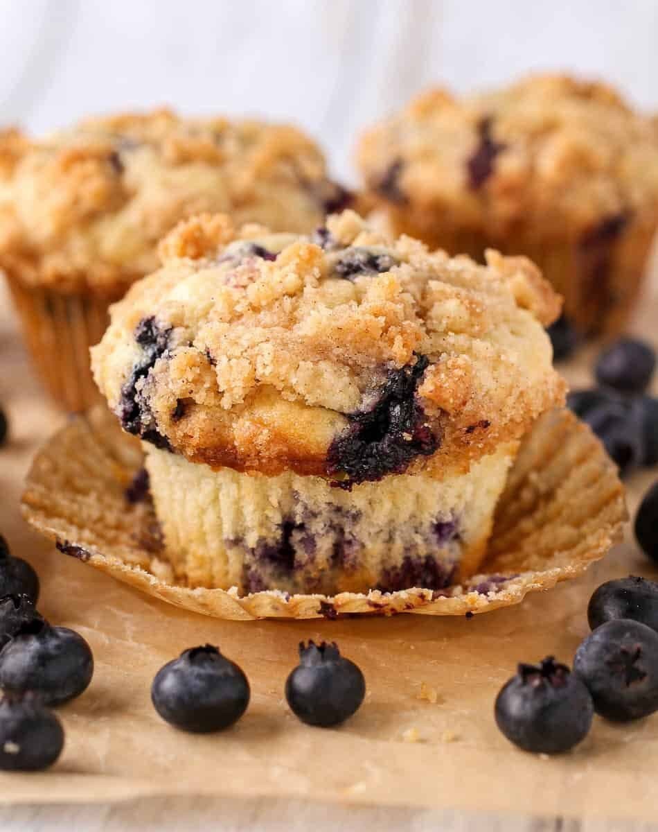 Blueberry Almond Muffin