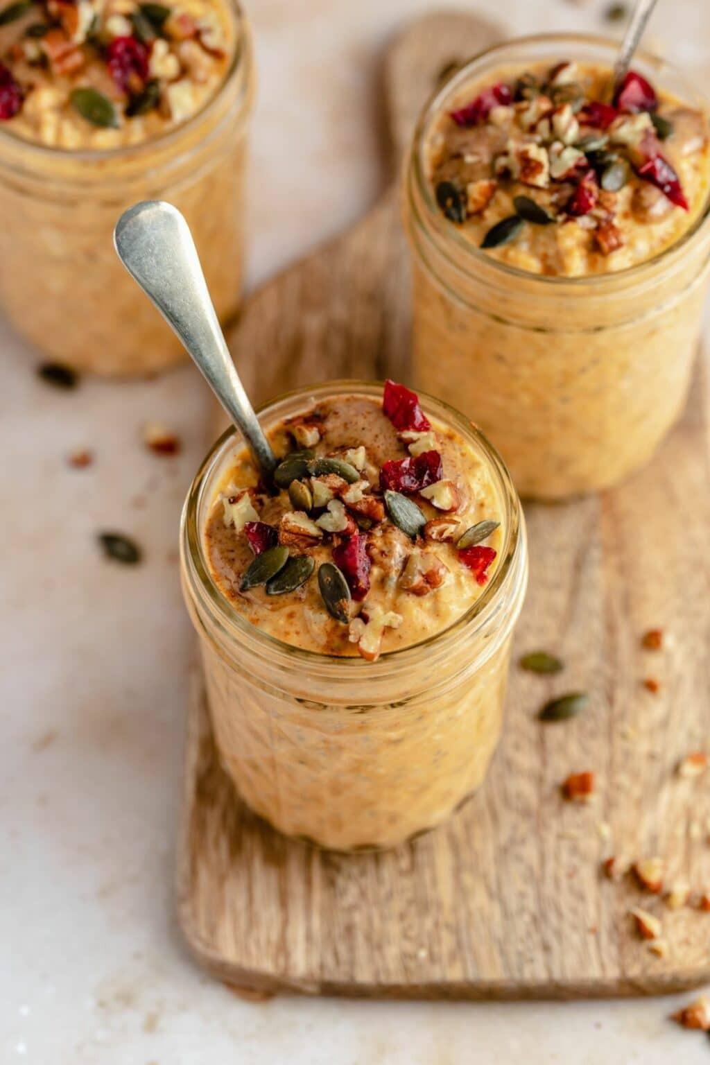 Pumpkin Overnight Oats